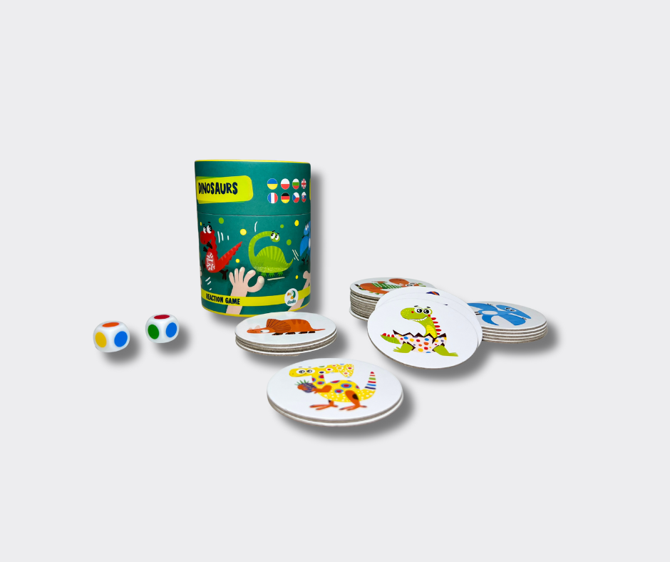 Dodo stalo žaidimas - dinozaurų tema