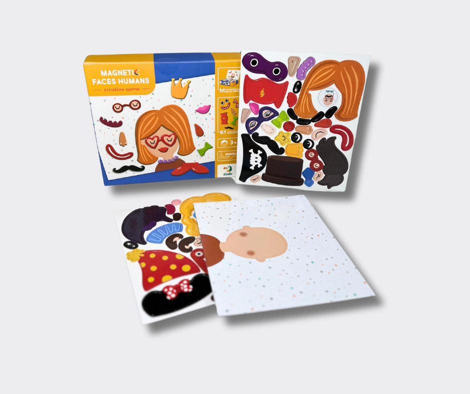 Dodo magnetinis veiduko rinkinys - 61 magnetukas