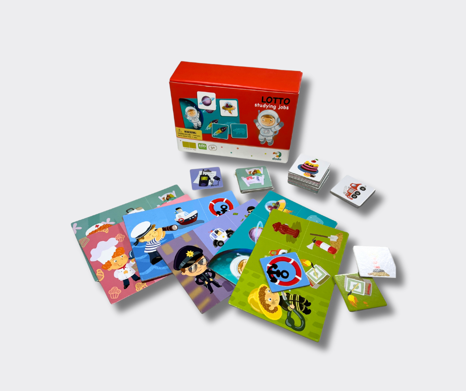 Dodo profesijų loto - atminties žaidimas vaikams