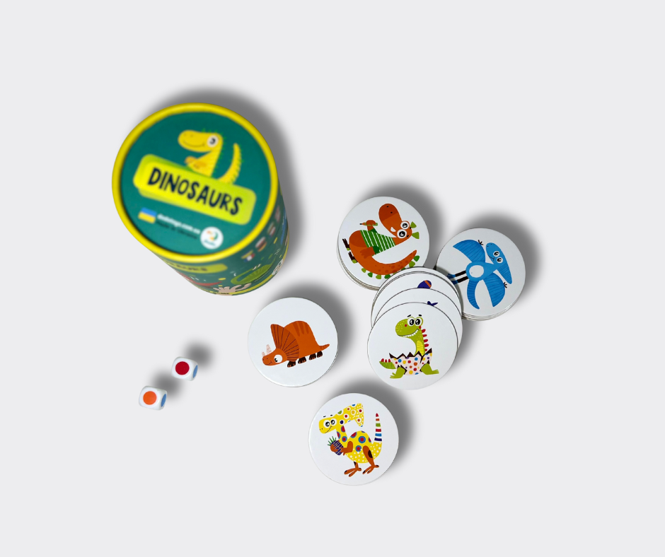 Dodo žaidimo taisyklės - kaip žaisti su dinozaurais