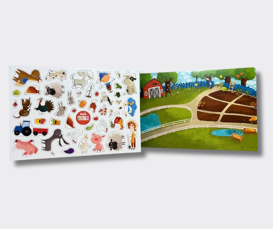 Dodo magnetukai - kurkite ūkio istorijas