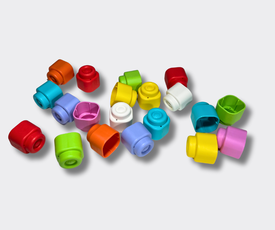 Spalvingos kaladėlės - ryškios spalvos mažyliams