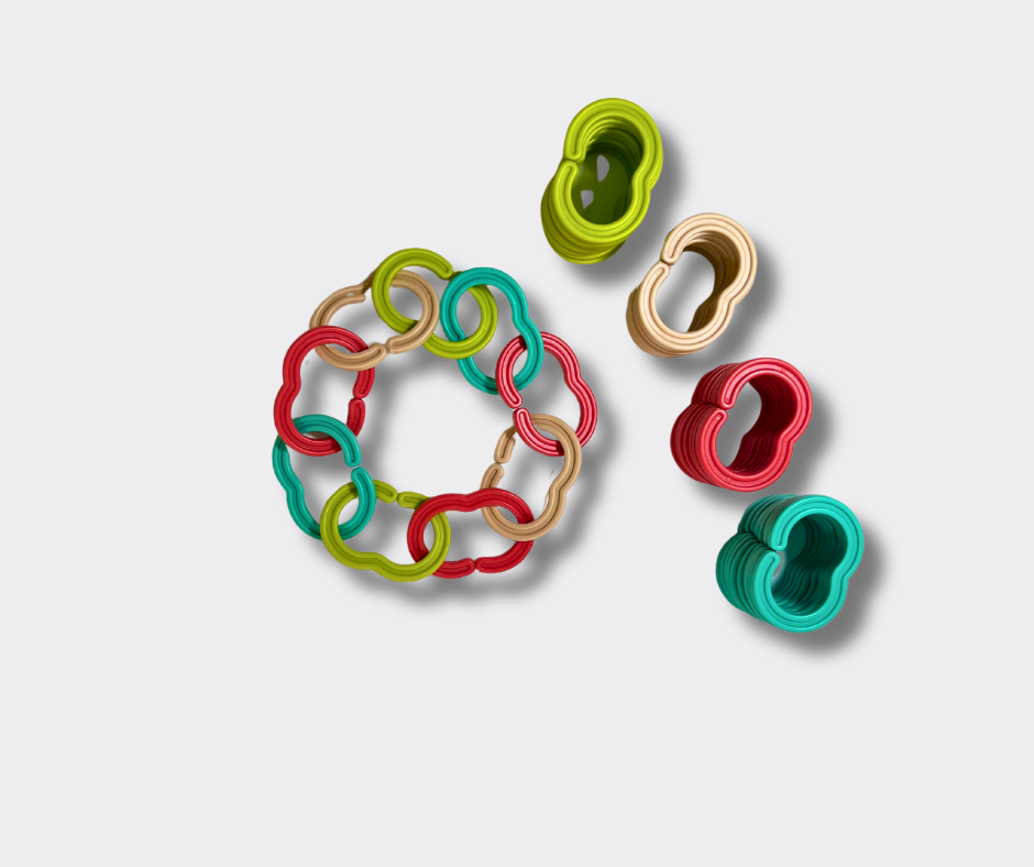 Miniland motorikos lavinimas - vėrimo užduotys