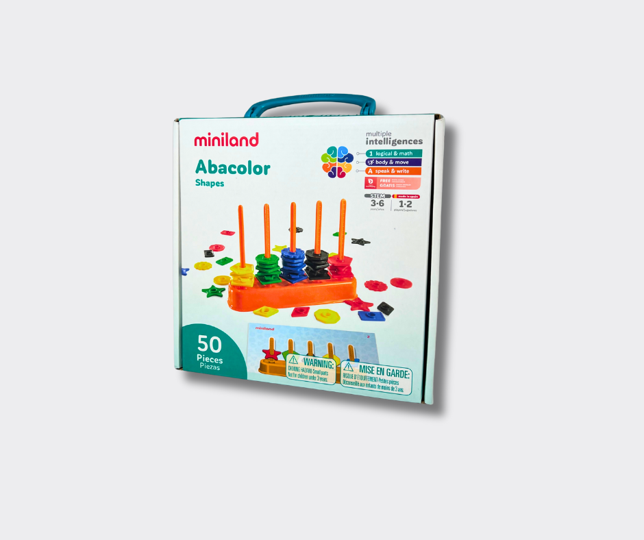 Miniland stovas - 5 skiltys rūšiavimui